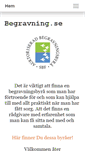 Mobile Screenshot of begravning.se